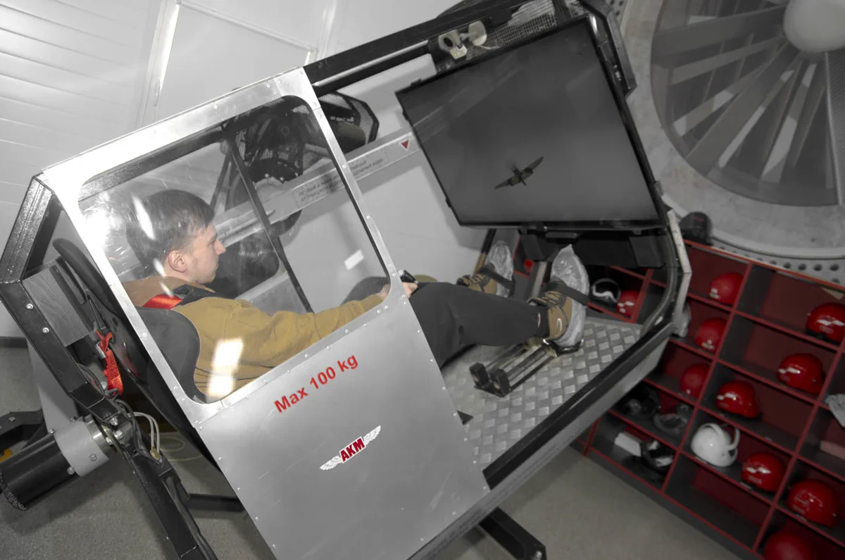 TwinFly 5D flight simulator — photo 2