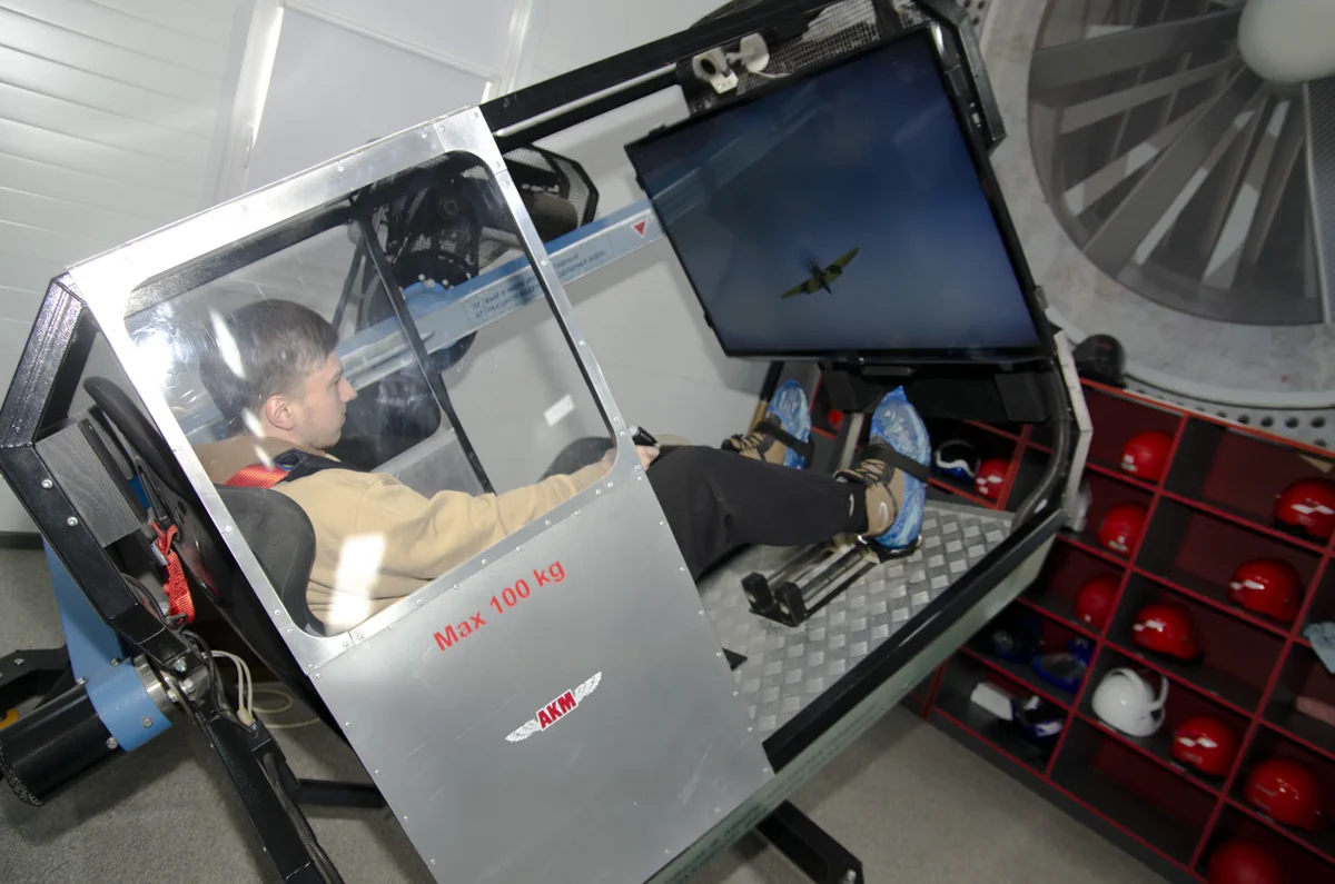 TwinFly 5D flight simulator — photo 5